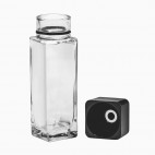 Coffee Bean Cellars (6 glass tubes), with Stand - Transparent 